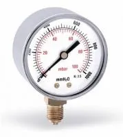 Манометр на газ радиальный MRSC (F+R260), подключение снизу, Watts Манометр на газ радиальный MRSC (F+R260), подключение снизу, Watts
