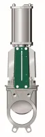 Шиберная задвижка Tecofi VG6400-03 с пневматическим приводом