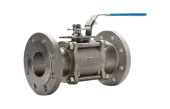 Шаровой кран BV17F фланцевый из нержавеющей стали