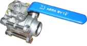 Шаровой кран под приварку ABRA-BV-61 с ISO фланцем