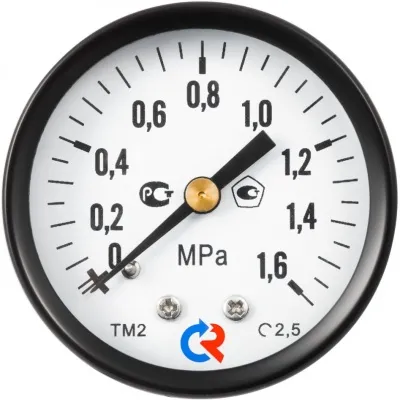 Манометр тип ТМ с гидрозаполнением, класс точности 1,0, Росма В Москве