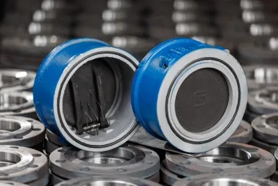 Клапан обратный (межфланцевый чугунный ) В Москве