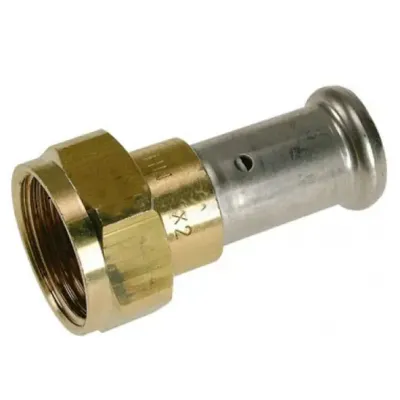 Муфта-пресс с накидной гайкой, плоское уплотнение В Москве