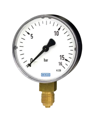 Манометры Wika 111.10 с трубчатой пружиной (корпус сталь) В Москве Манометры Wika 111.10 с трубчатой пружиной (корпус сталь) В Москве