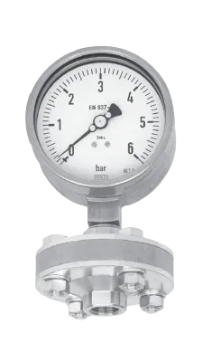 Манометры Wika 990.10 с мембранными разделит В Москве Манометры Wika 990.10 с мембранными разделит В Москве