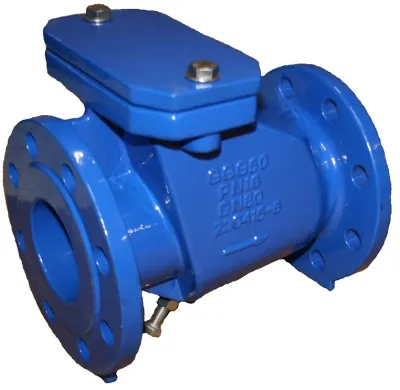 Обратный клапан поворотный фланцевый ABRA-D023-NBR (EPDM) В Москве