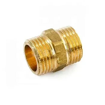 Ниппель НР/НР латунный Ниппель НР/НР латунный