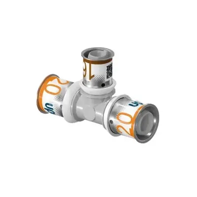 Тройник-пресс S-Press Plus PPSU редукционный, серый В Москве