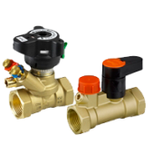 Комплект балансировочного и запорного клапанов MSV-BD/MSV-S