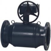 Кран шаровой JiP/G-FF Danfoss фланцевый с ручным редуктором