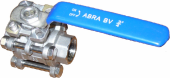 Шаровой кран из нержавеющей стали ABRA-BV-A11 с ISO фланцем