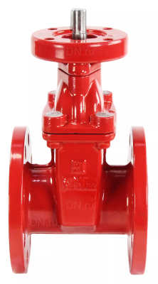 Задвижка шиберная дн.ру GGG40-SS304-NBR-2W-ISO Ру10 с голым штоком и невыдвижным шпинделем В Москве