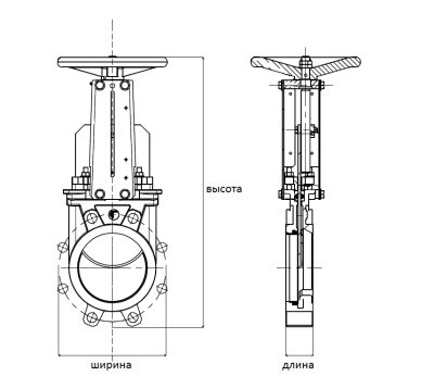Шиберная задвижка Tecofi VGB3400N В Москве