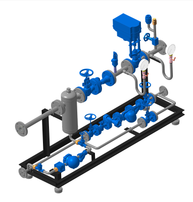 Узел подготовки и регулирования пара Гранстим КОП В Москве