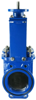 Задвижка шиберная дн.ру GGG40-SS304-NBR-2W-ISO Ру10 с голым штоком и невыдвижным шпинделем В Москве