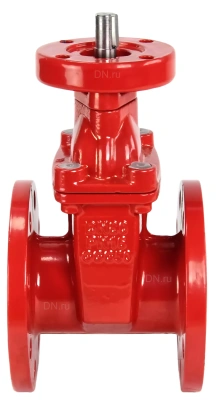 Задвижка шиберная дн.ру GGG40-SS304-NBR-2W-ISO Ру10 с голым штоком и невыдвижным шпинделем В Москве