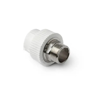 Муфта PPR комбинированная, с наружной резьбой, под ключ В Москве