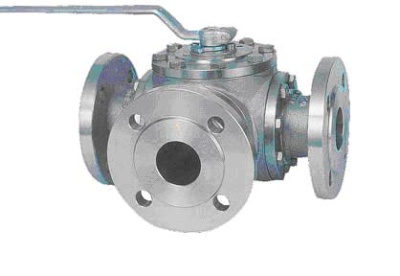 Кран шаровой трехходовой Pekos P86, фланцевый В Москве