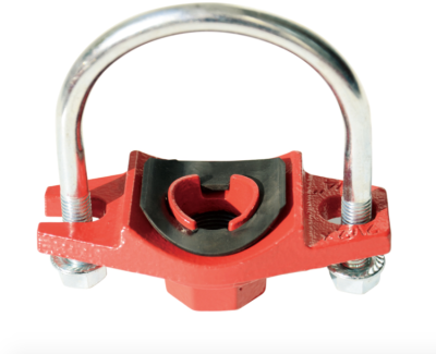 Хомут резьбовой седёлка с U-образной скобой В Москве