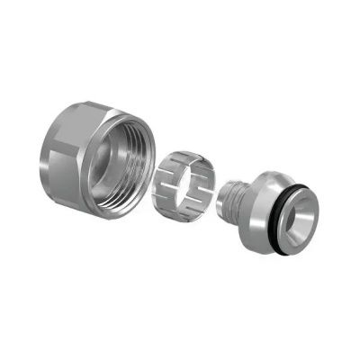 Зажимной резьбовой фитинг для труб 12-20 мм В Москве