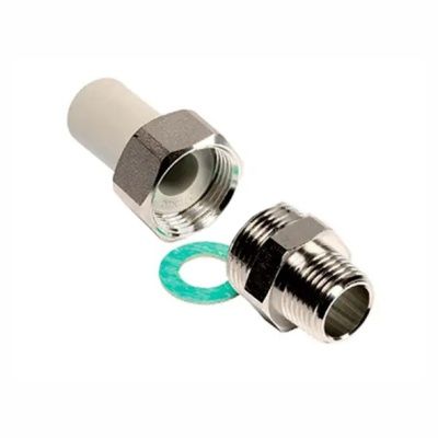 Разборное соединение PPR, с наружной резьбой В Москве