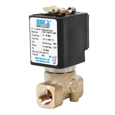 Электромагнитный клапан прямого действия ESKA VALVE ESV 100-101, 120-121 НО В Москве