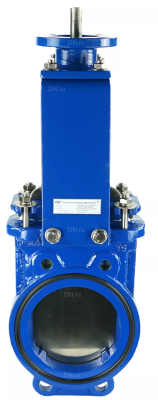 Задвижка шиберная дн.ру GGG40-SS304-NBR-2W-ISO Ру10 с голым штоком и невыдвижным шпинделем В Москве