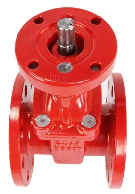 Задвижка шиберная дн.ру GGG40-SS304-NBR-2W-ISO Ру10 с голым штоком и невыдвижным шпинделем В Москве